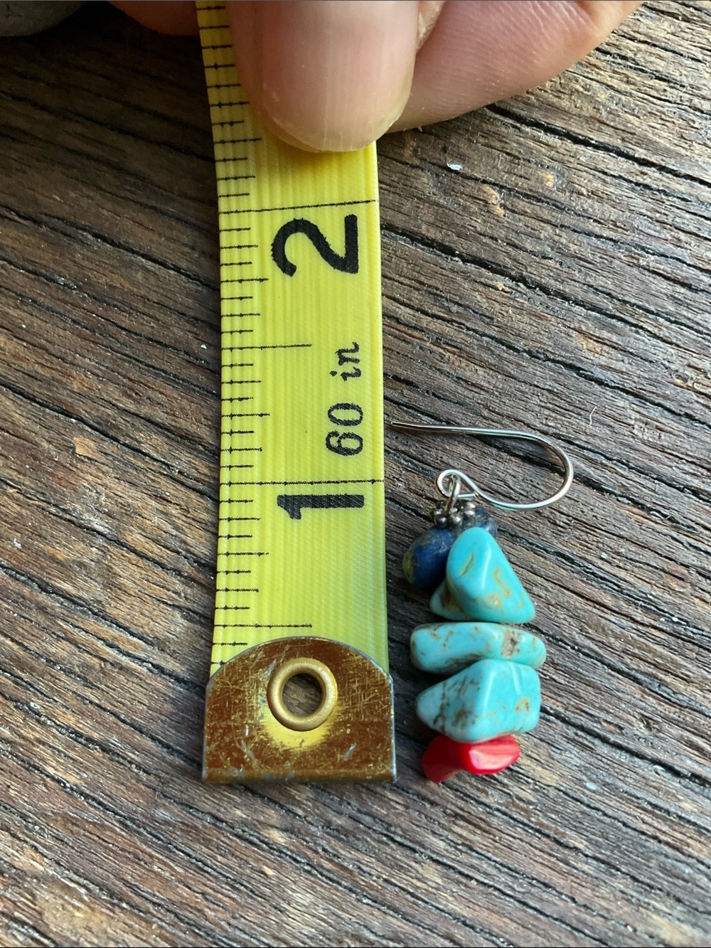 Turquoise earrings - Picture 5 of 5
